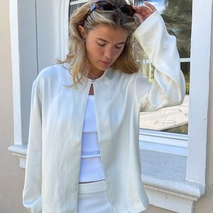 Djerf Avenue Dream Cardigan Cloud